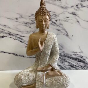 Buda Manto blanco