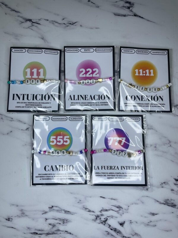 Pulseras Numerológicas