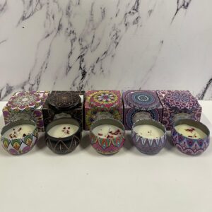 Velas en Lata Aromaticas
