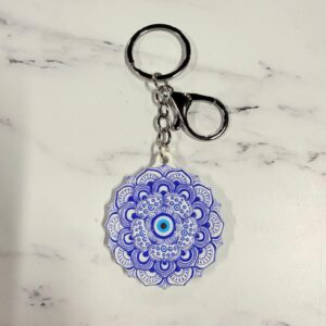 Llavero ojo mandala